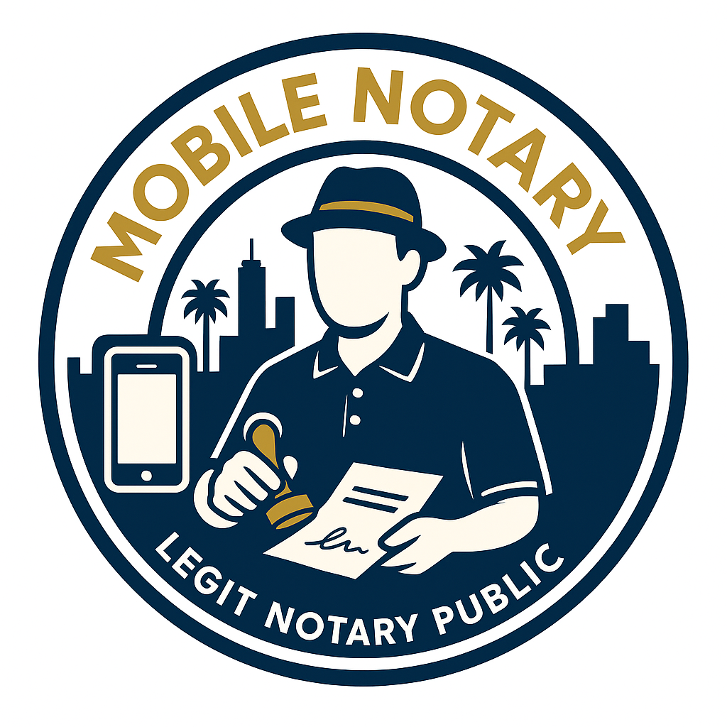 Legit Notary Logo